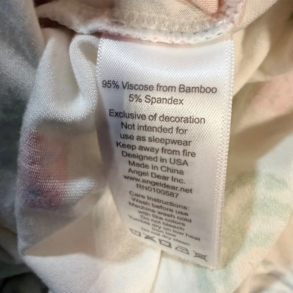 Angel Dear Baby Bamboo Knotted Gown 0-3M Potted Plants Succulent Newborn